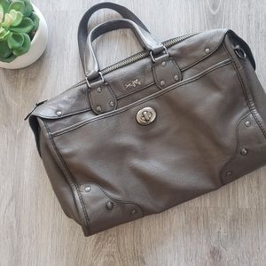COACH | Taupe leather handbag